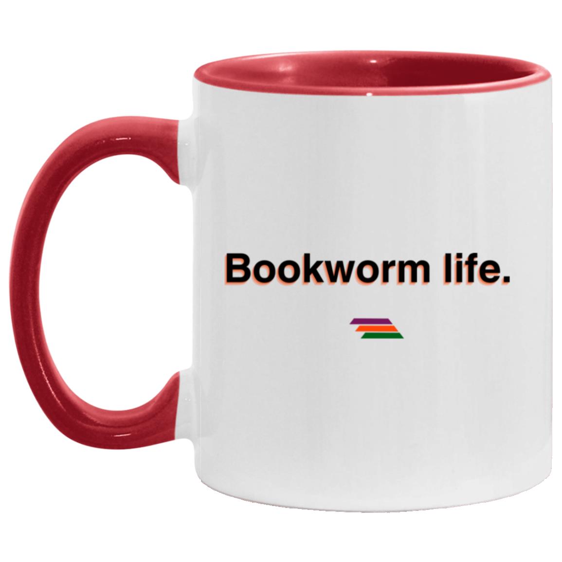 "Bookworm life." Coffee Cups | BetterSaid.co
