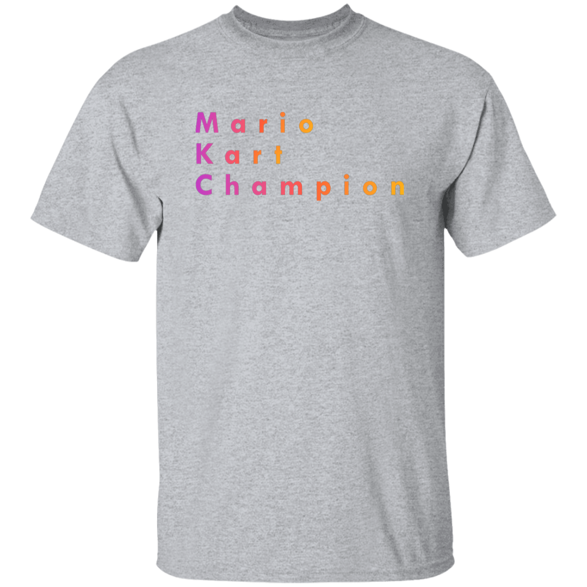"Mario Kart Champion" Mens T-shirt | BetterSaid.co