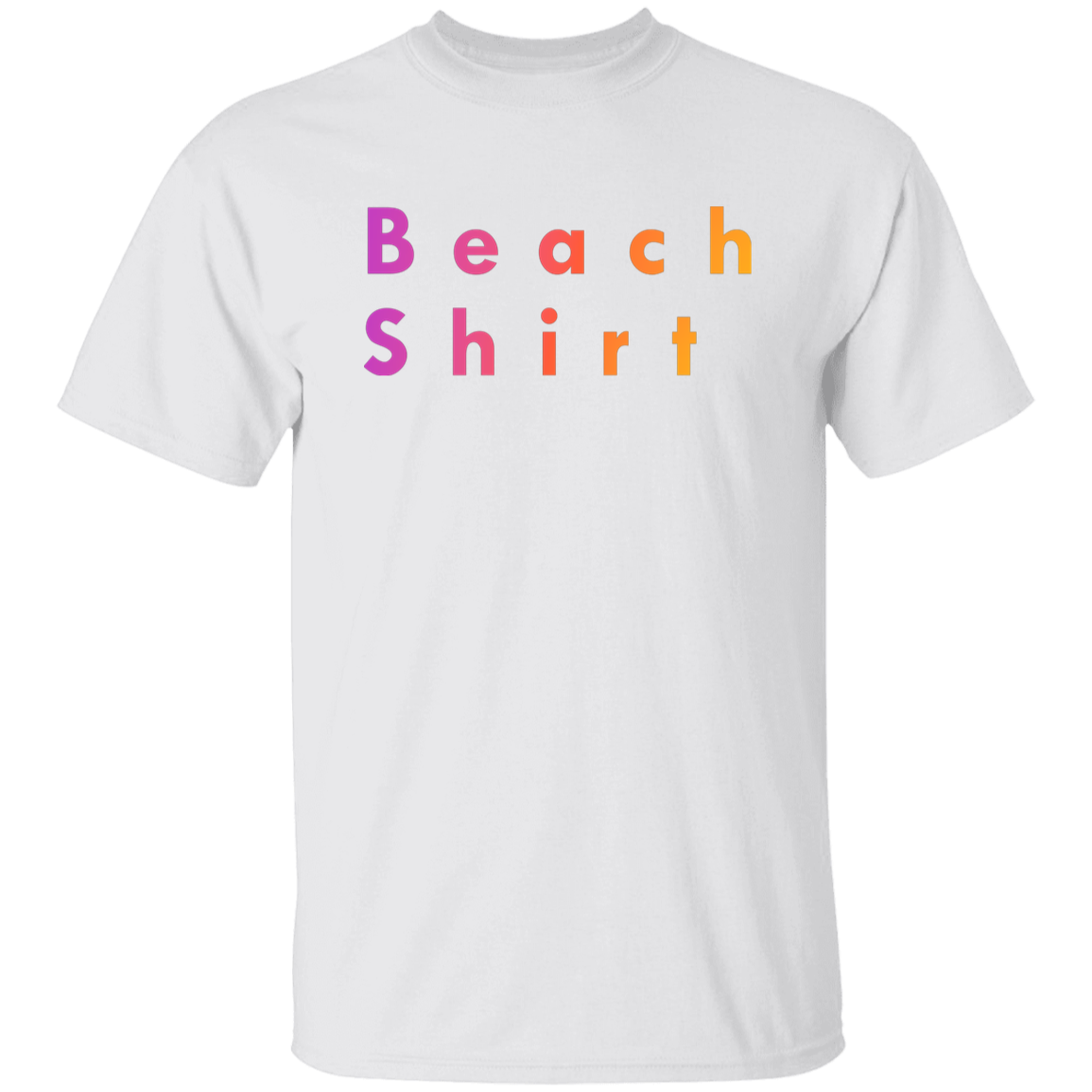 "Beach shirt" Mens T-shirt | BetterSaid.co