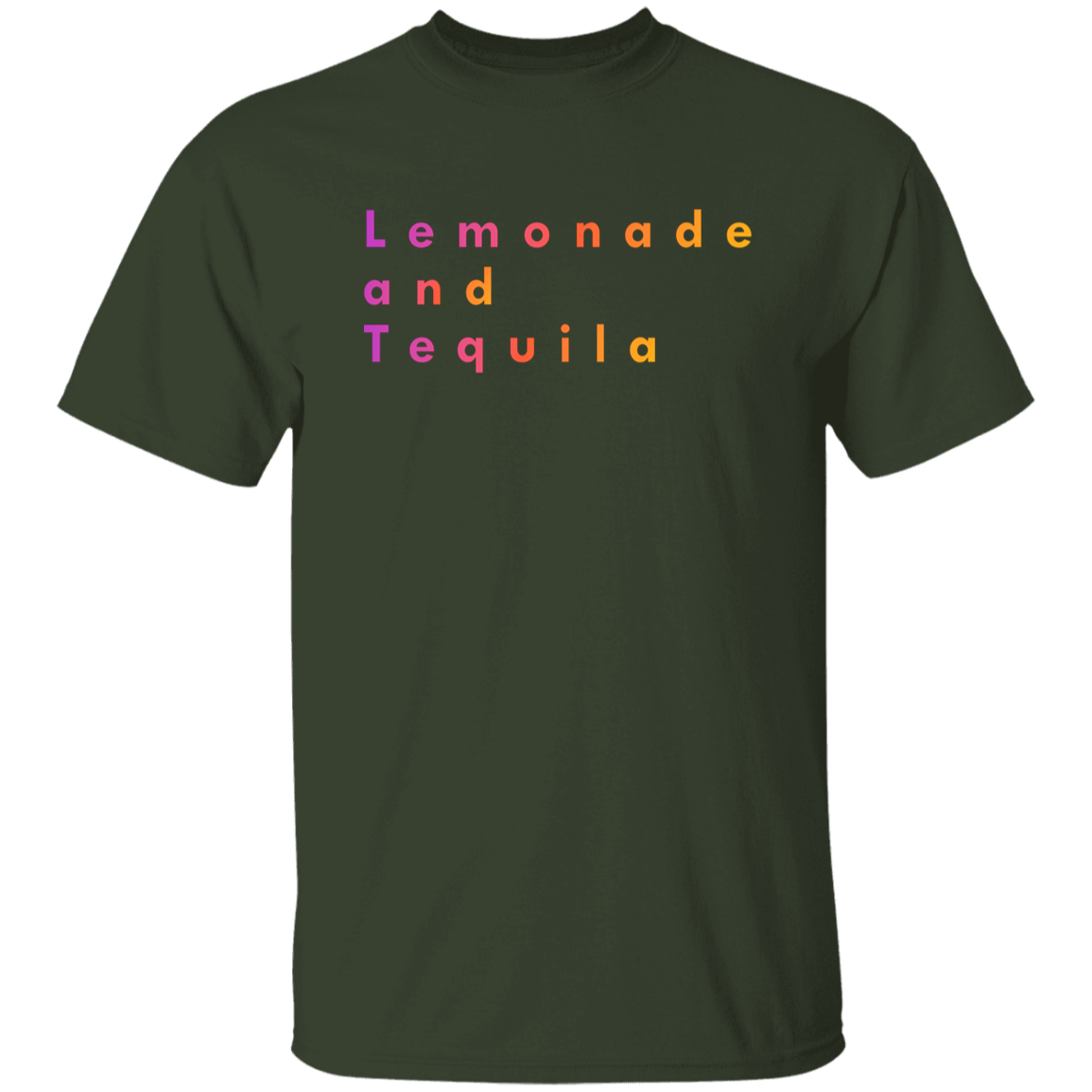 "Lemonade and Tequila" Mens T-shirt | BetterSaid.co