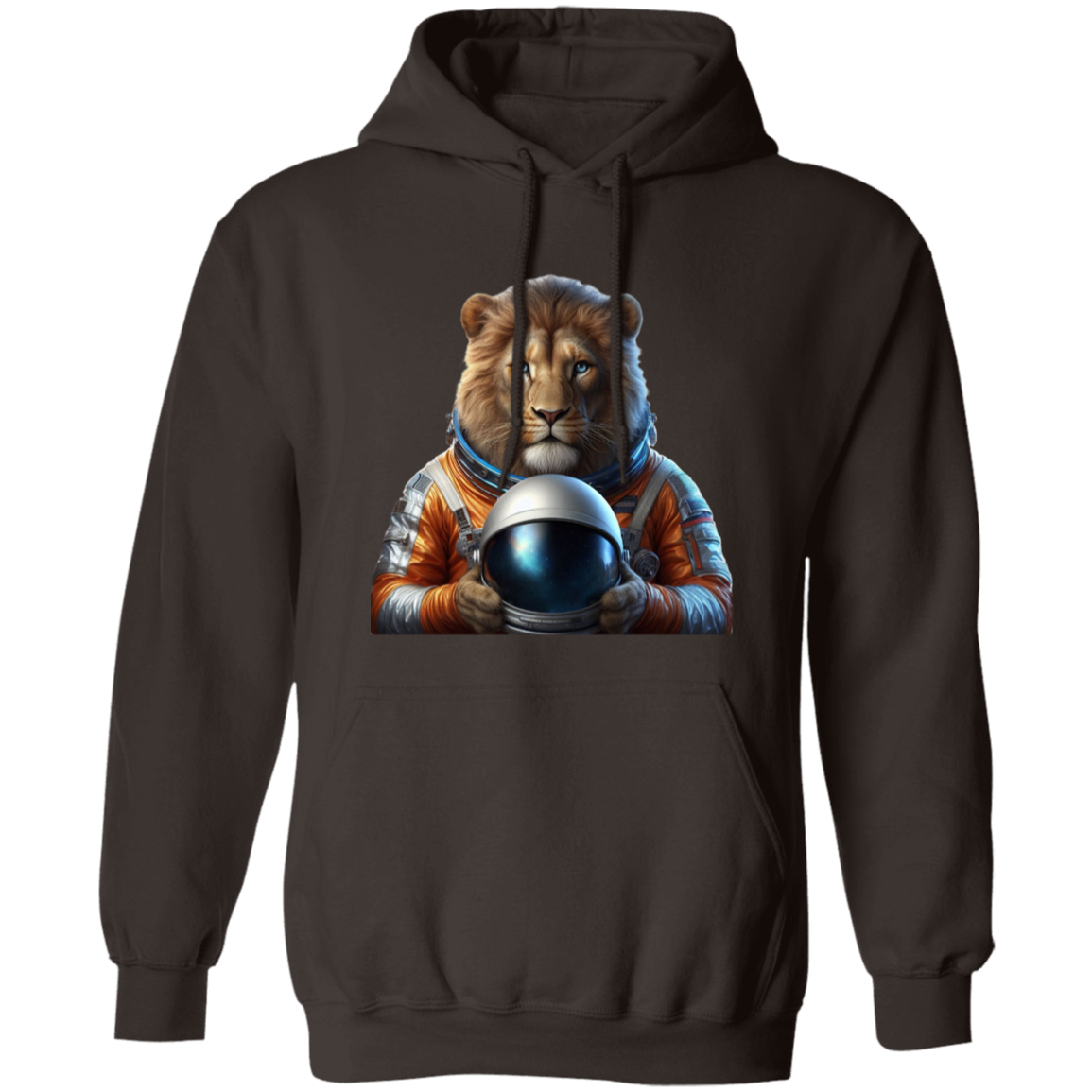 "Space Lion" Pullover Hoodie | BetterSaid.co