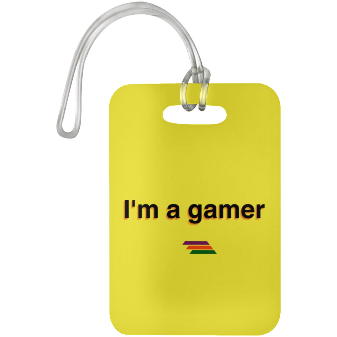 "I'm a gamer" Luggage Bag Tag | BetterSaid.co