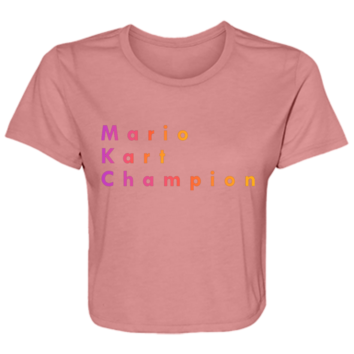 "Mario Kart Champion" Womens Crop Top | BetterSaid.co