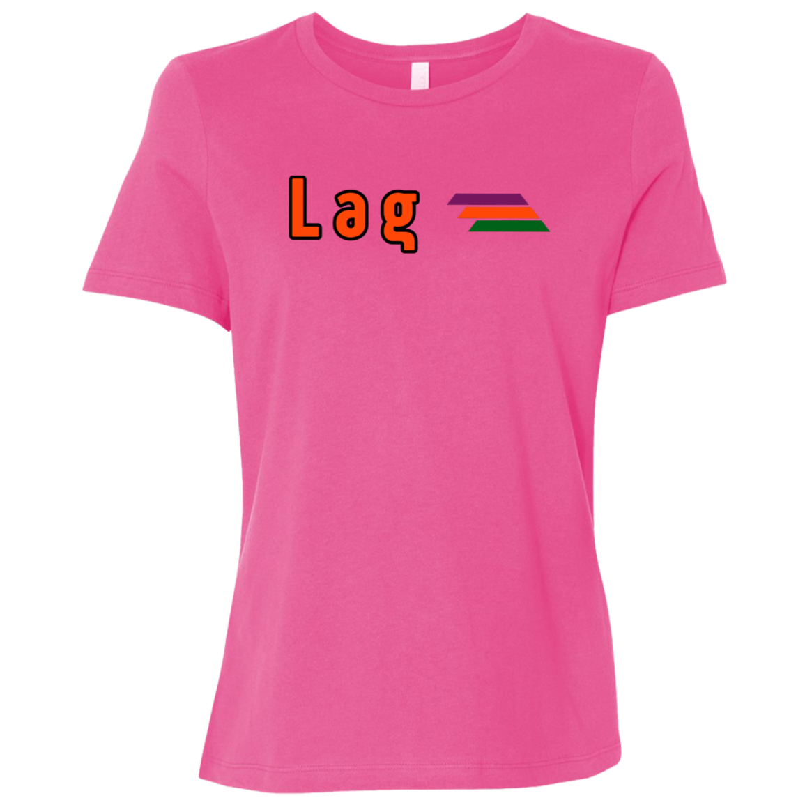 "Lag" Womens Relaxed T-shirt | BetterSaid.co