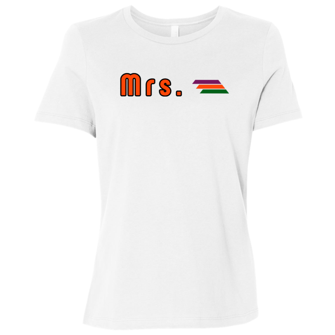 "Mrs." Womens Relaxed T-shirt | BetterSaid.co