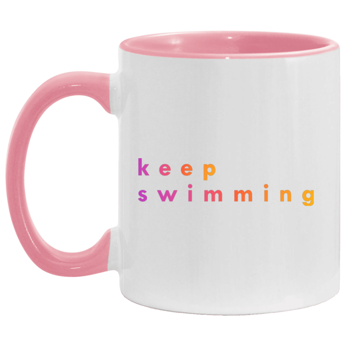 "Keep Swimming" Coffee Cups