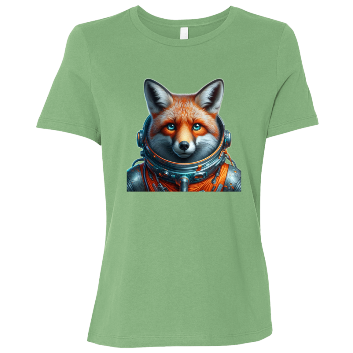 "Space Fox" Womens Relaxed T-shirt | BetterSaid.co