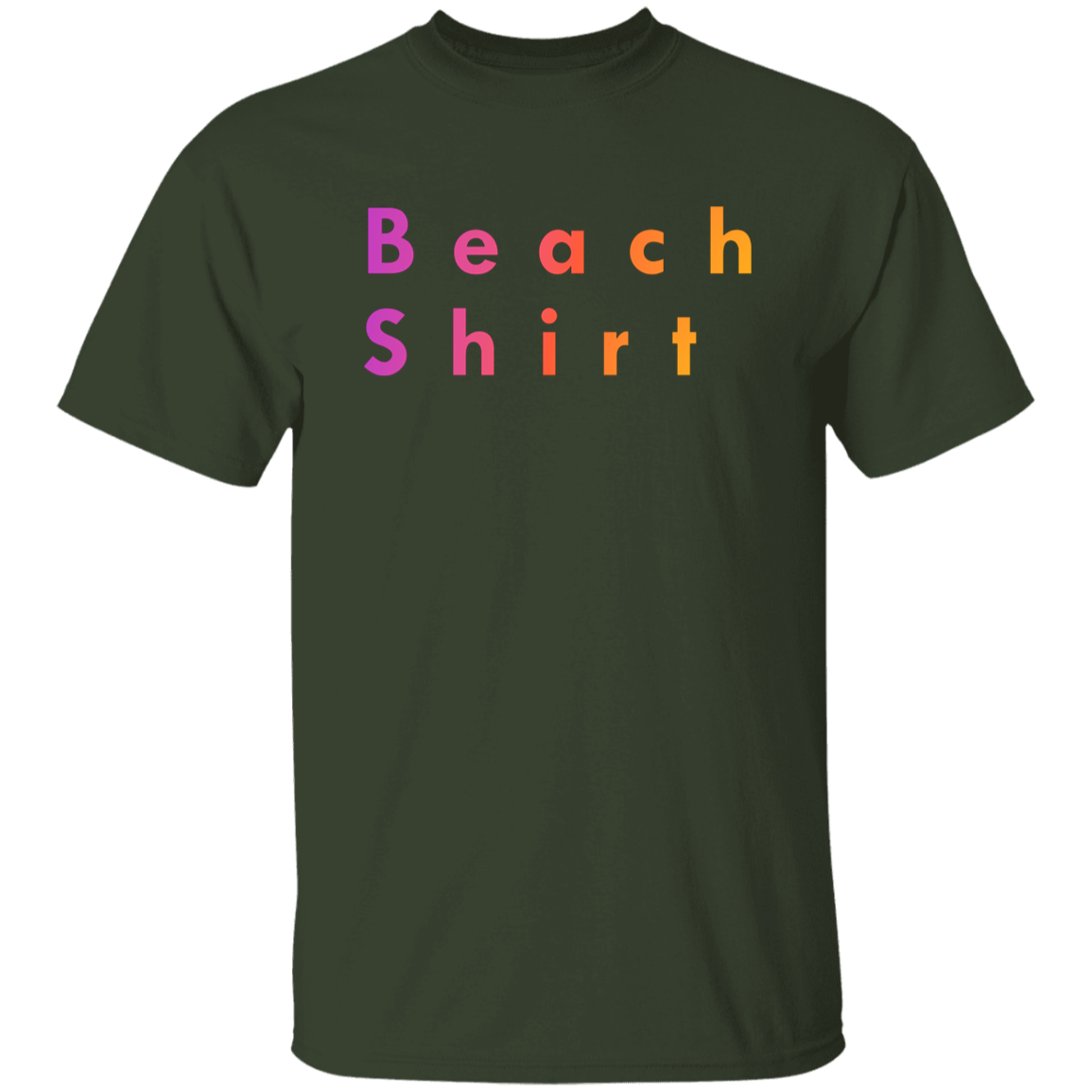 "Beach shirt" Mens T-shirt | BetterSaid.co