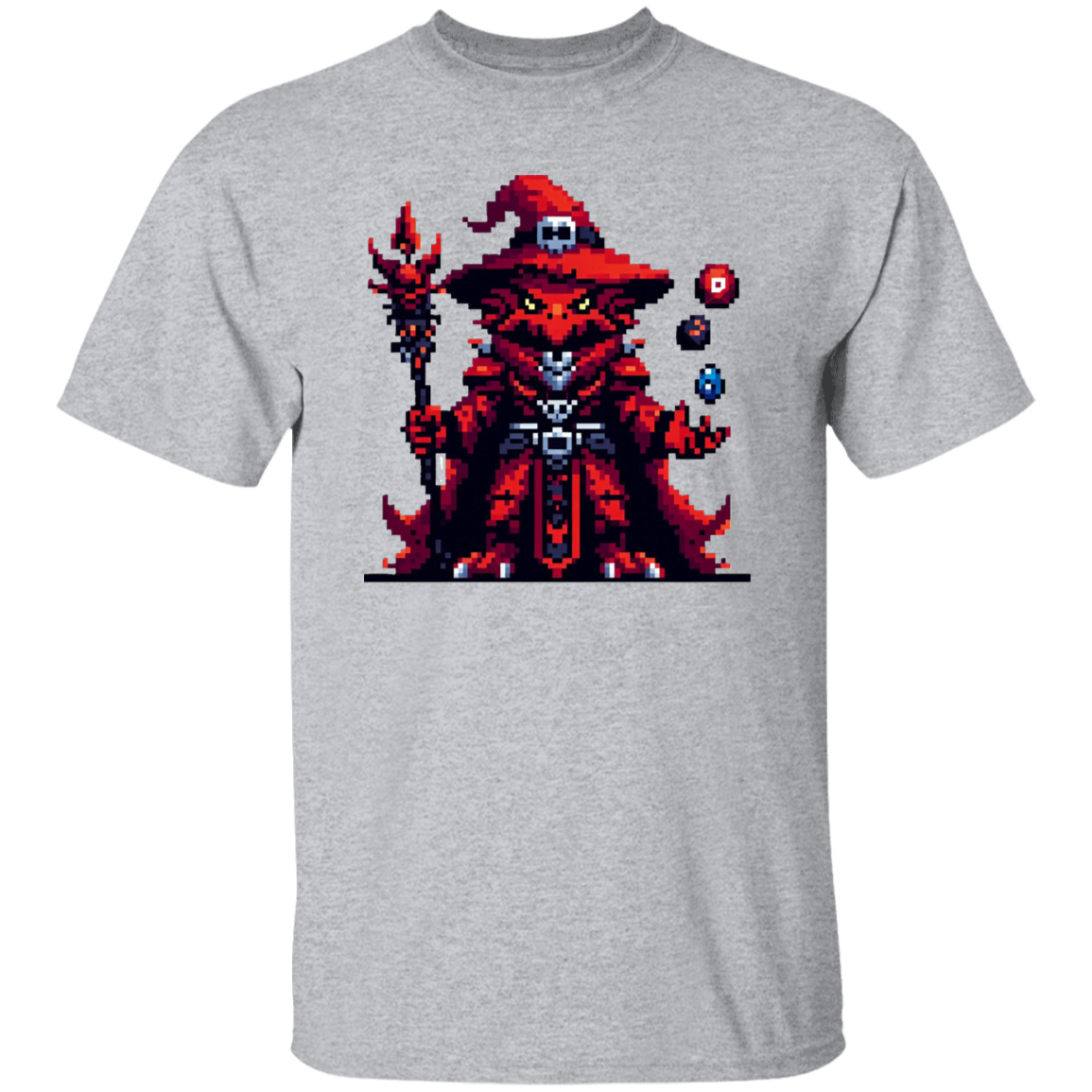 "Red Dragonborn DND" Mens T-shirt | BetterSaid.co