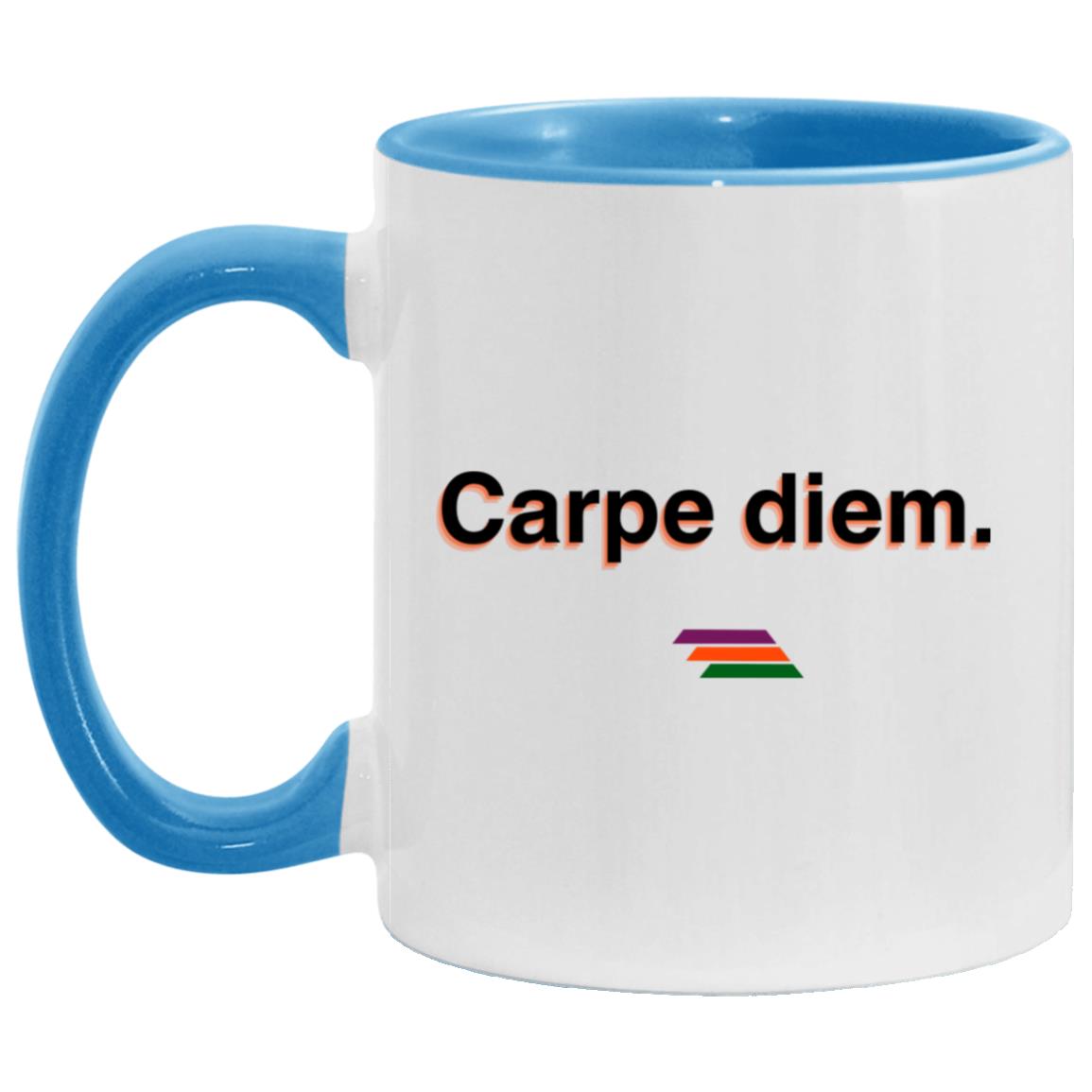 "Carpe diem." Coffee Cups | BetterSaid.co