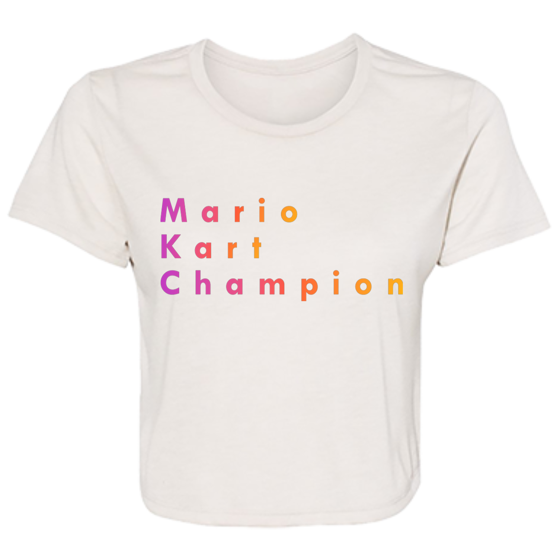 "Mario Kart Champion" Womens Crop Top | BetterSaid.co