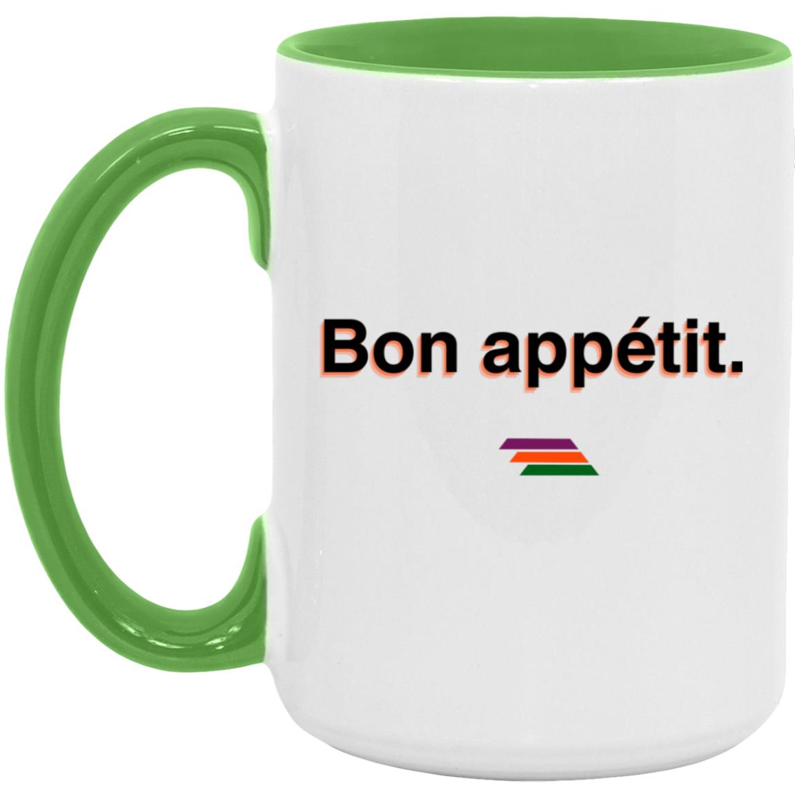 "Bon appetit." Coffee Cups | BetterSaid.co