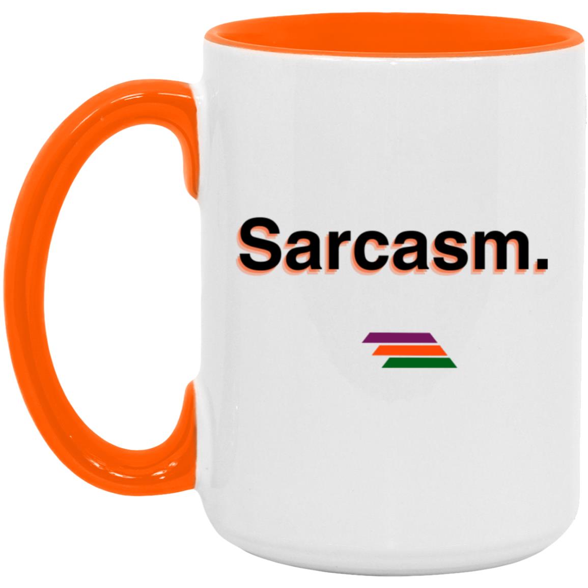 "Sarcasm." Coffee Cups | BetterSaid.co