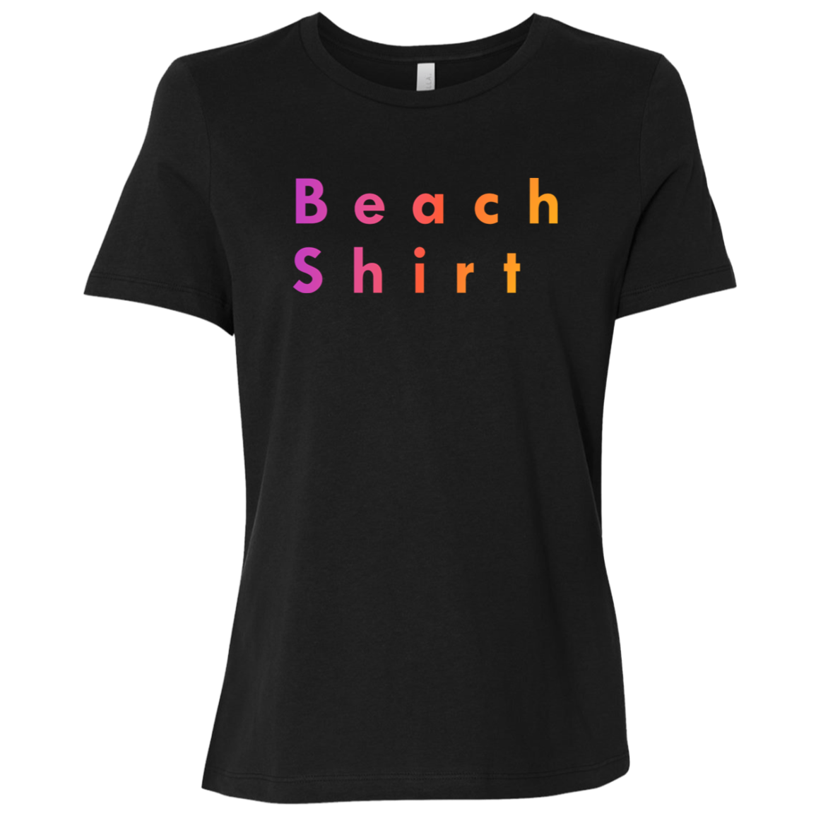 "Beach shirt" Womens T-shirt | BetterSaid.co