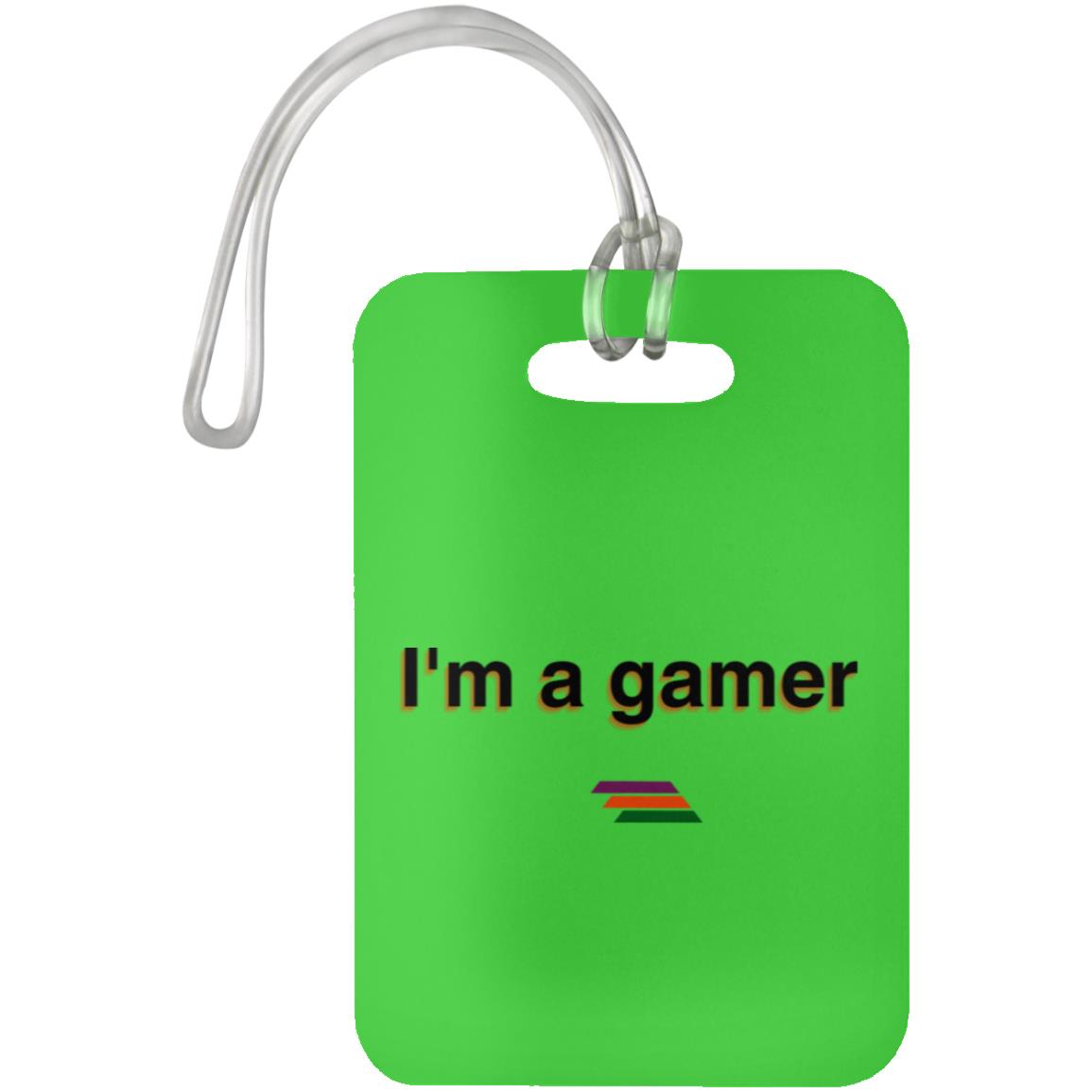 "I'm a gamer" Luggage Bag Tag | BetterSaid.co