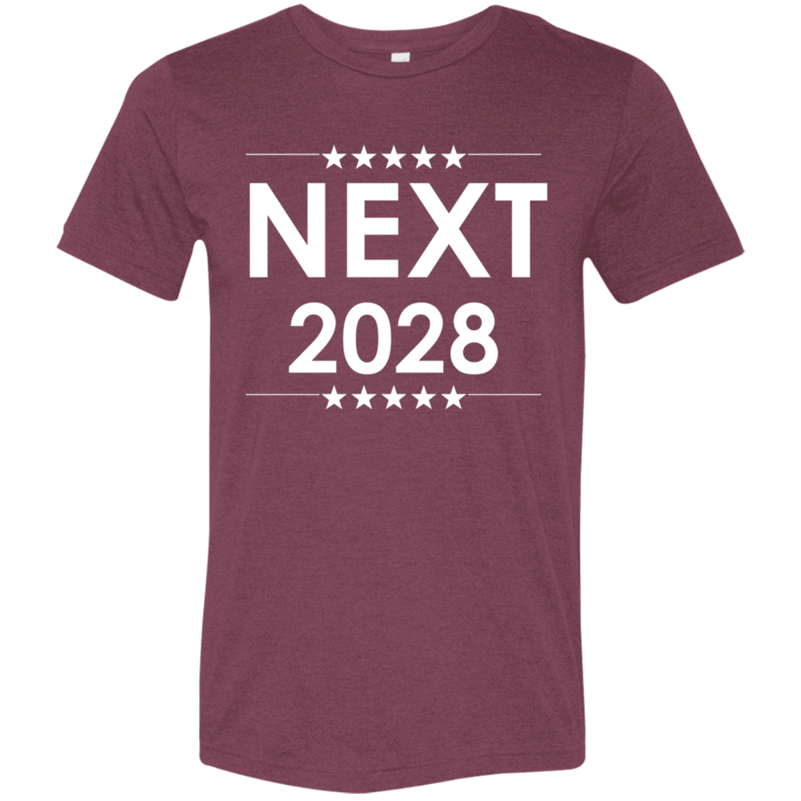 "Next, 2028 election" Tri-blend T-shirt | BetterSaid.co