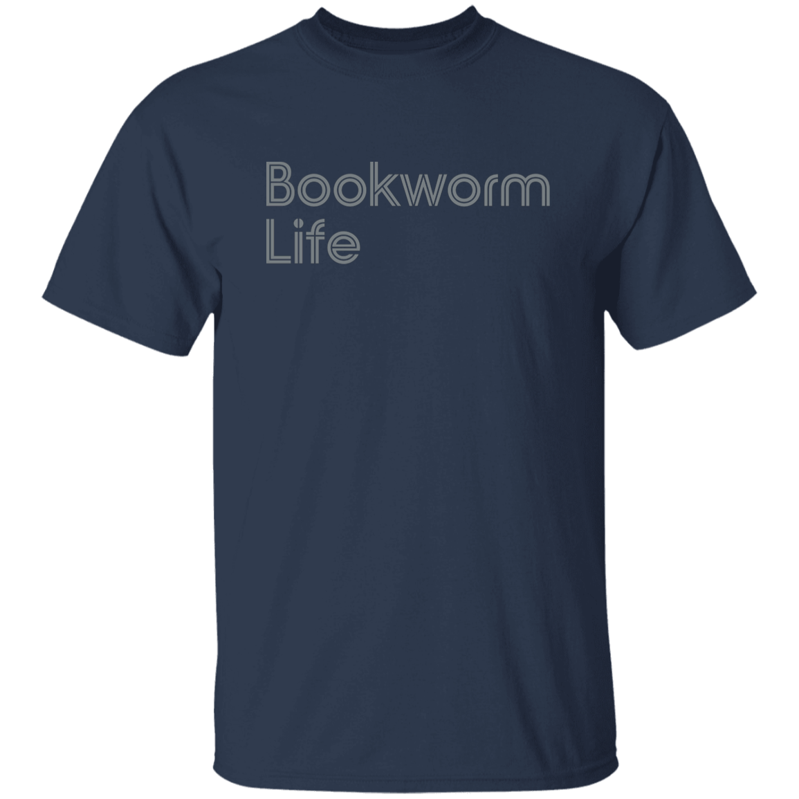 "Bookworm Life" Mens T-shirt | BetterSaid.co