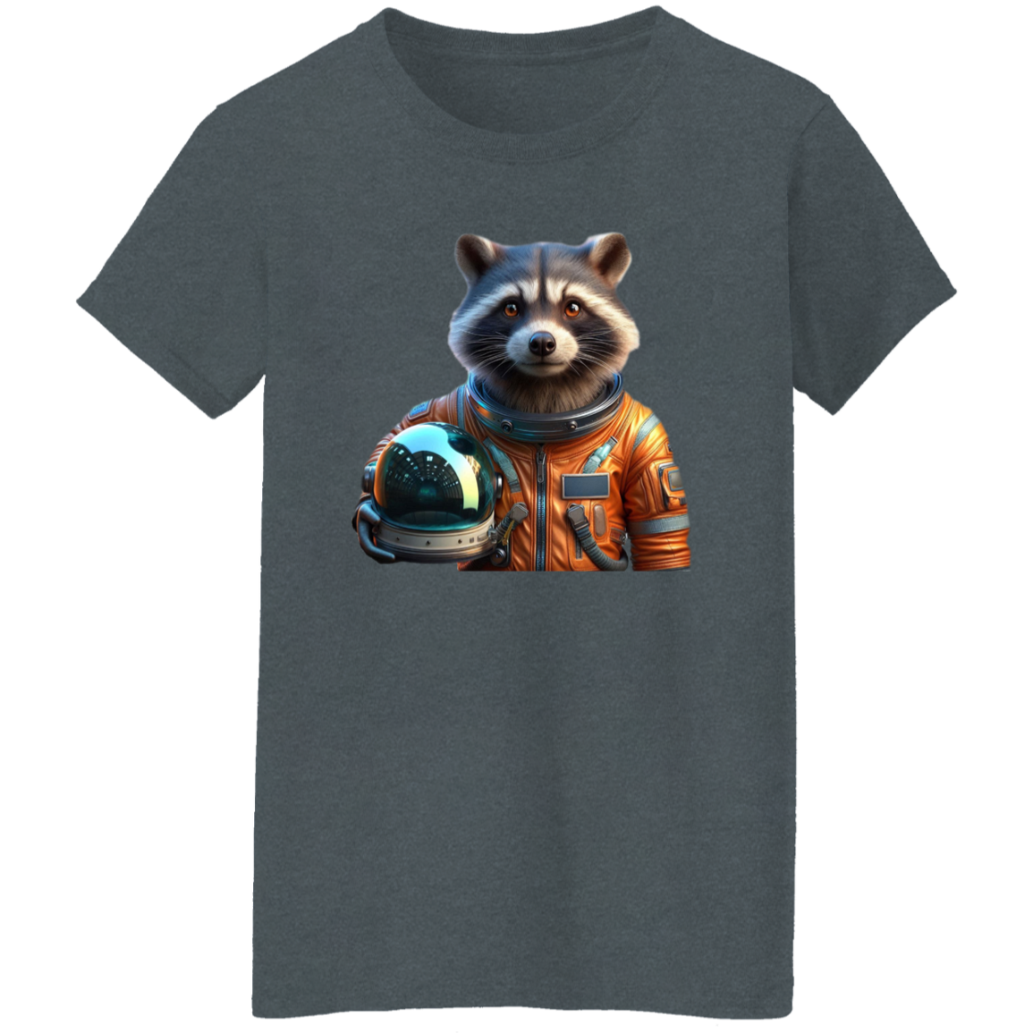 "Space Raccoon" Womens T-shirt | BetterSaid.co