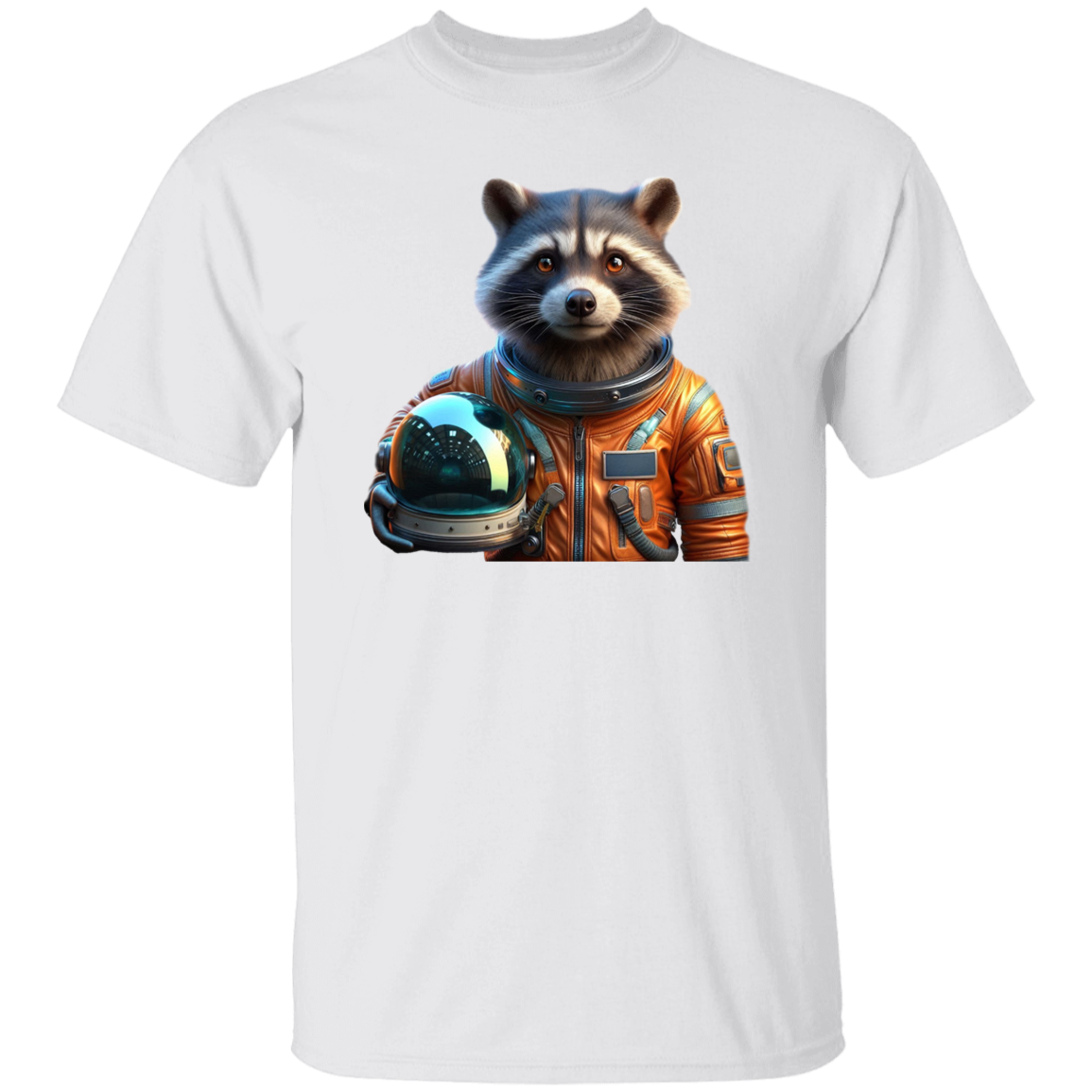 "Space Raccoon" Mens T-shirt | BetterSaid.co
