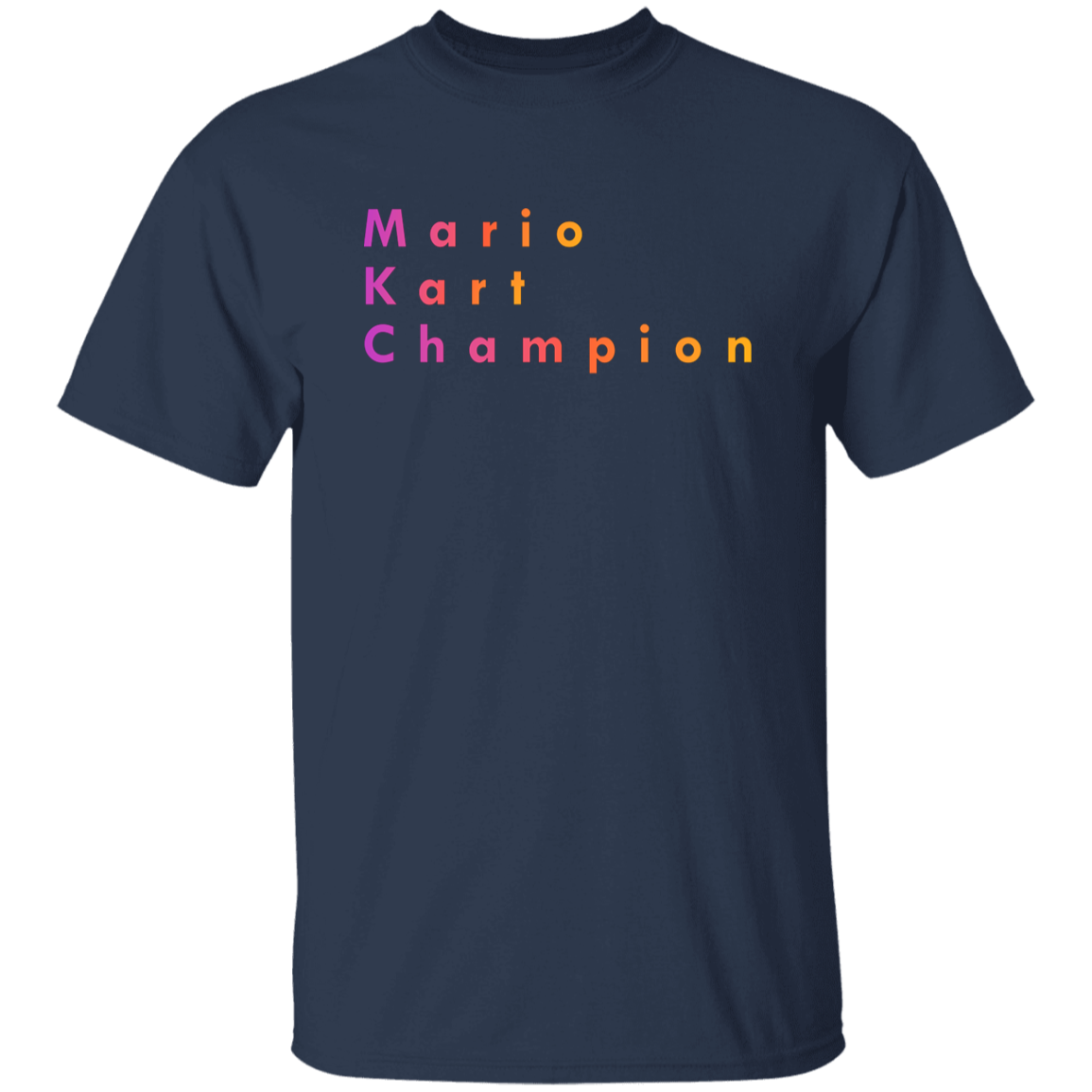 "Mario Kart Champion" Mens T-shirt | BetterSaid.co
