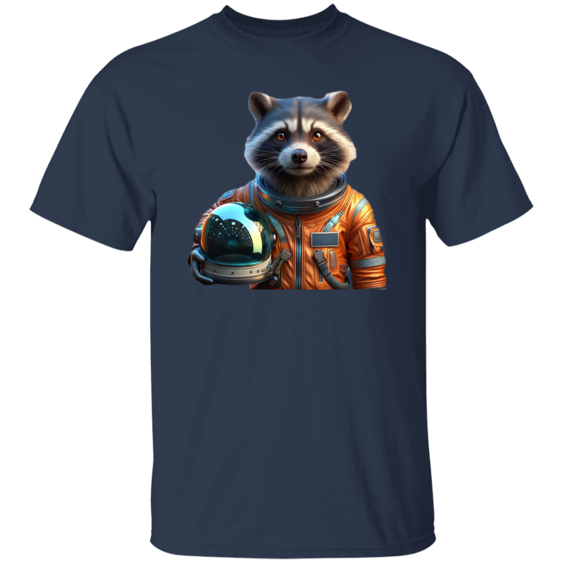 "Space Raccoon" Mens T-shirt | BetterSaid.co