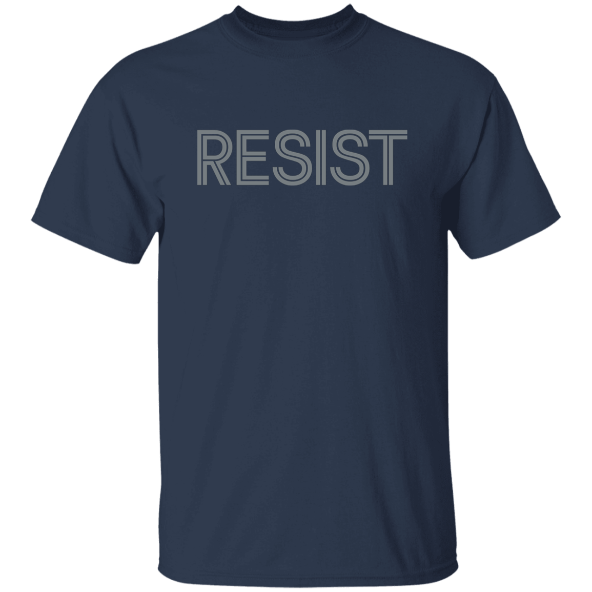 "Resist." Mens T-shirt | BetterSaid.co