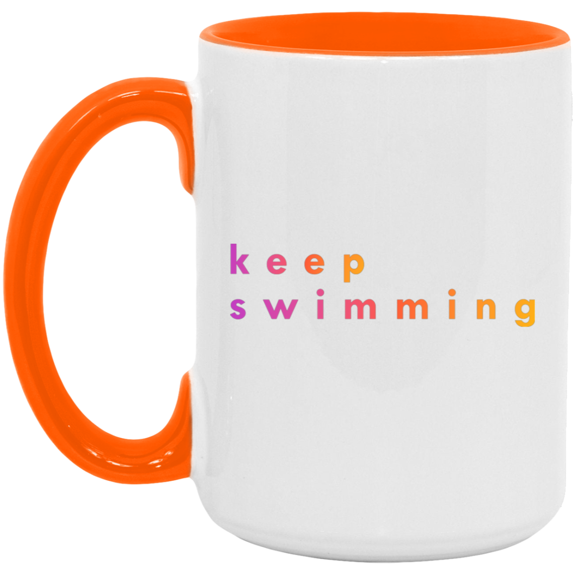 "Keep Swimming" Coffee Cups