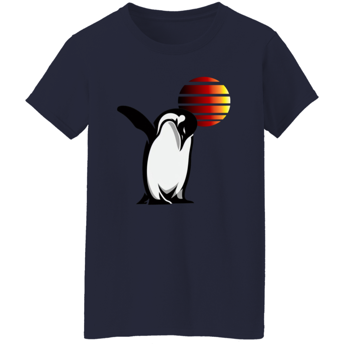 "Penguin" Womens T-shirt | BetterSaid.co