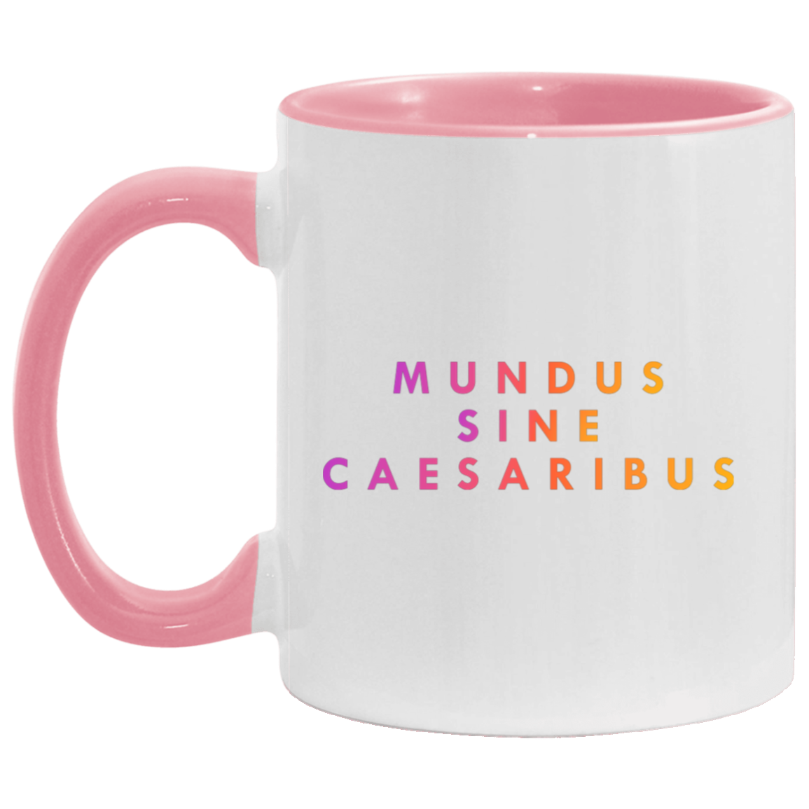 "Mundus Sine Caesaribus" Coffee Cups