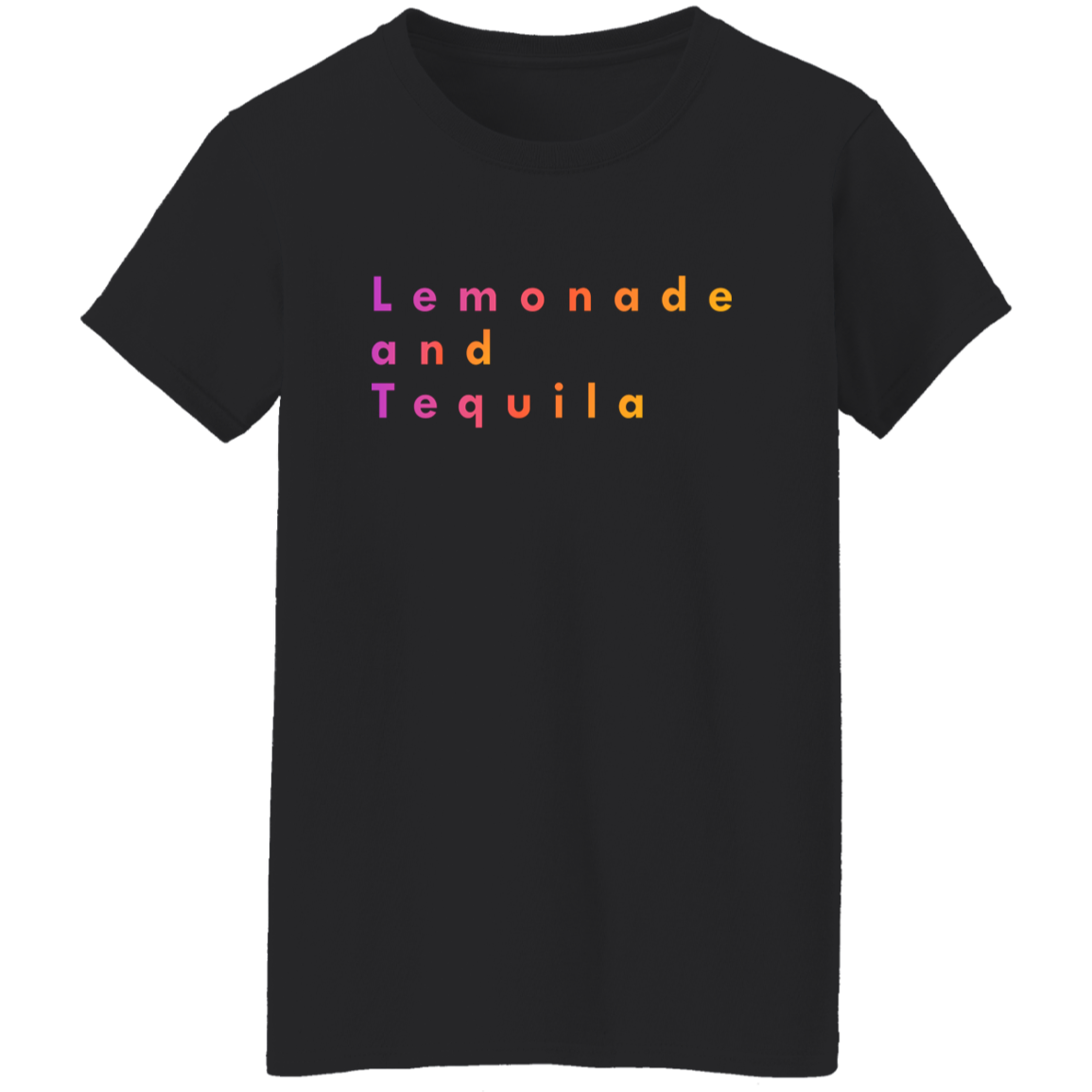 "Lemonade and Tequila" Womens T-shirt | BetterSaid.co