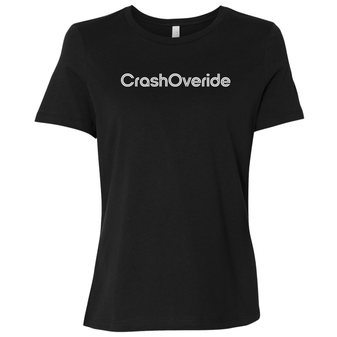 "Crash Override" Womens Relaxed T-shirt | BetterSaid.co