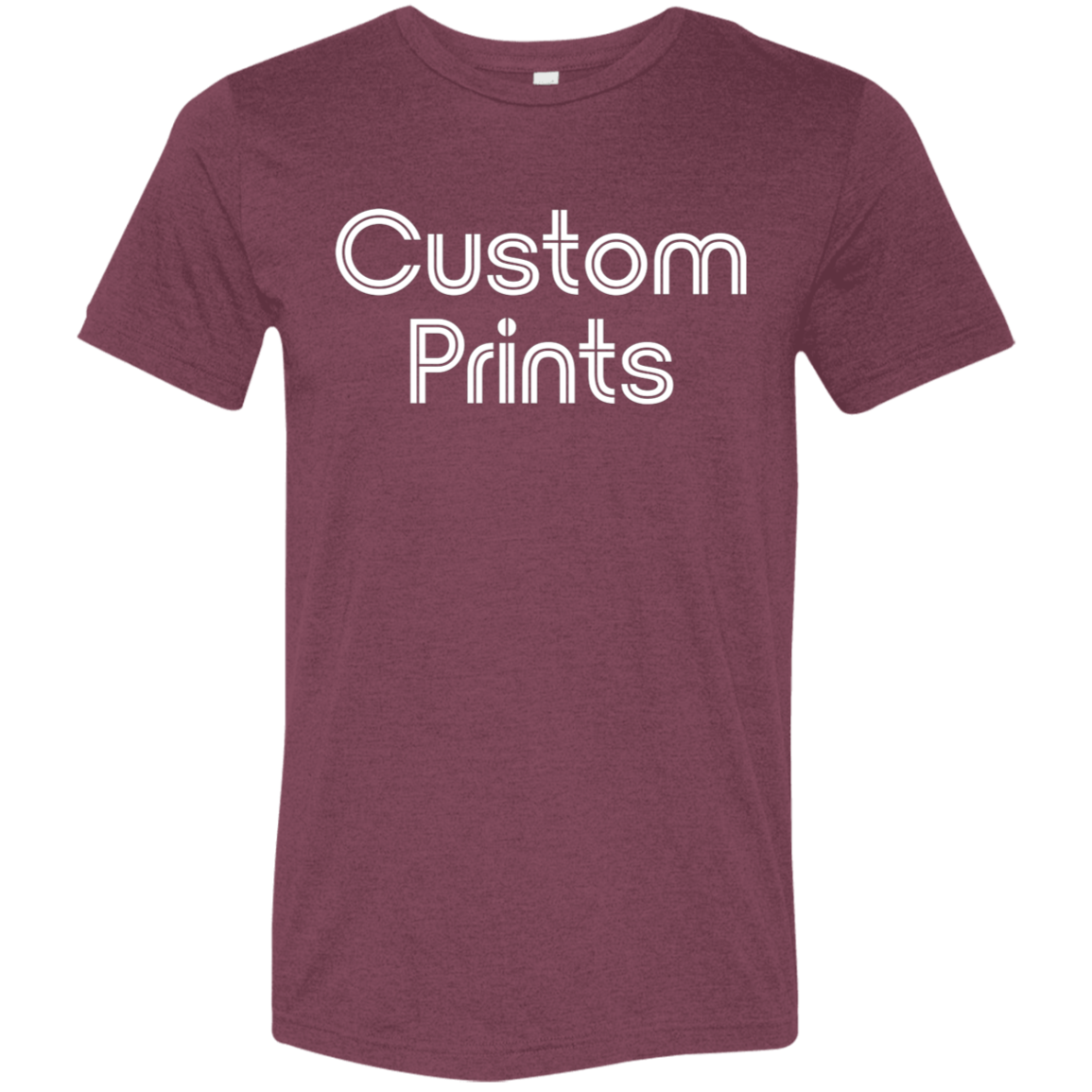 "Custom Prints" Tri-blend T-shirt | BetterSaid.co