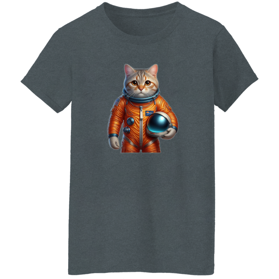 "Space Cat" Womens T-shirt | BetterSaid.co
