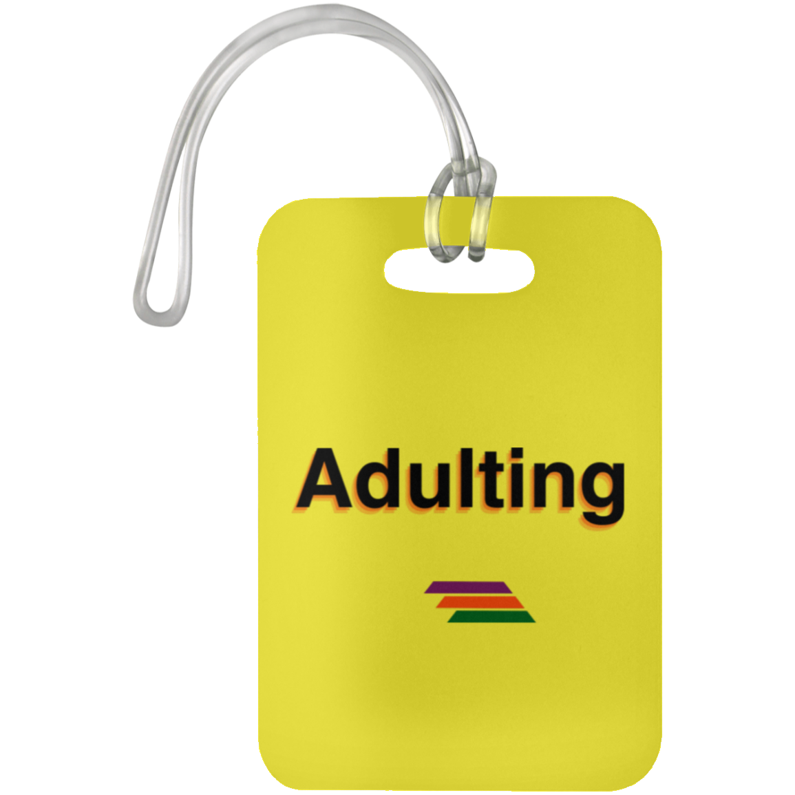 "Adulting" Luggage Bag Tag
