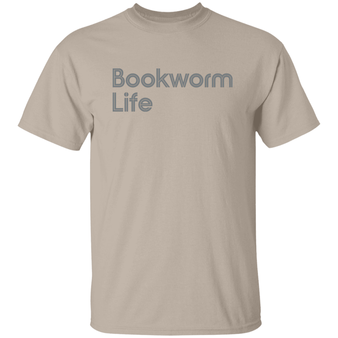 "Bookworm Life" Mens T-shirt | BetterSaid.co