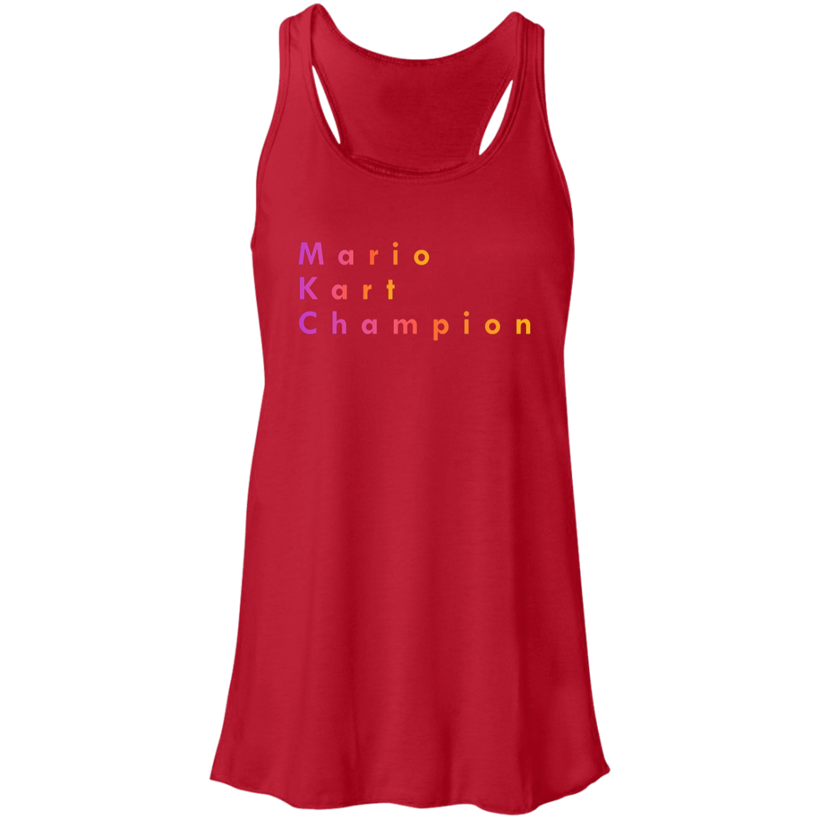 "Mario Kart Champion" Womens Tank Top | BetterSaid.co