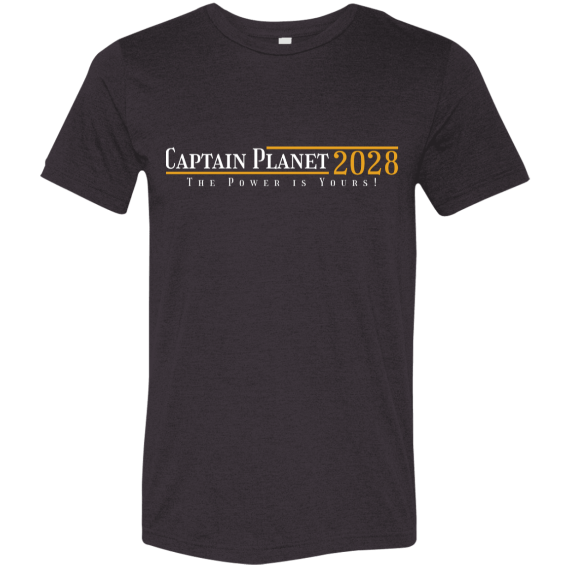 "Captain Planet 2028" Tri-blend T-shirt | BetterSaid.co