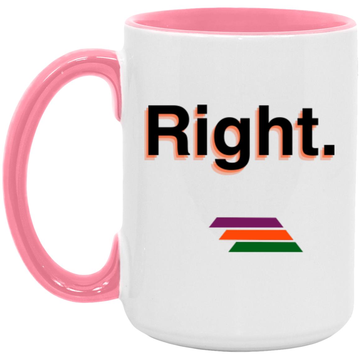 "Right." Coffee Cups | BetterSaid.co
