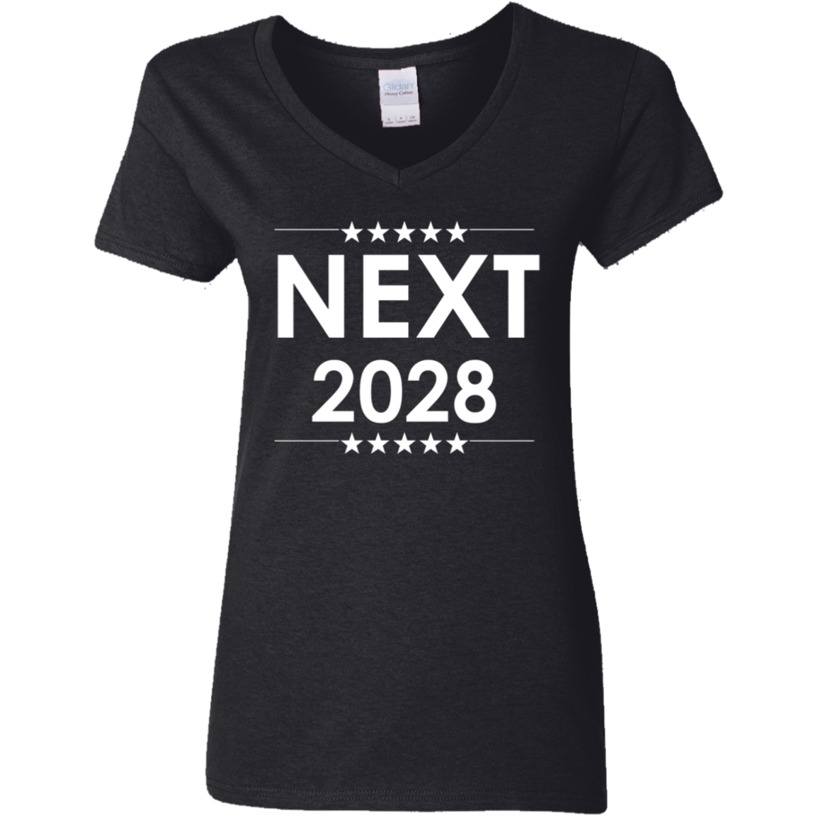 "Next, 2028" Womens V-neck T-shirt | BetterSaid.co