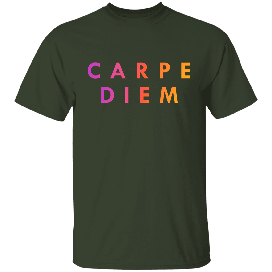 "Carpe diem." Kids Cotton T-shirt | BetterSaid.co