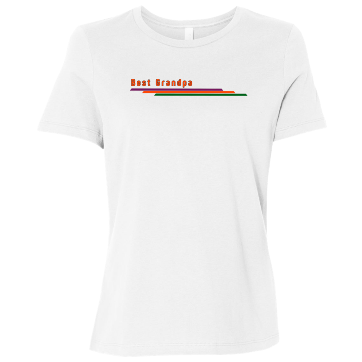 "Best Grandpa" Womens Relaxed T-shirt | BetterSaid.co