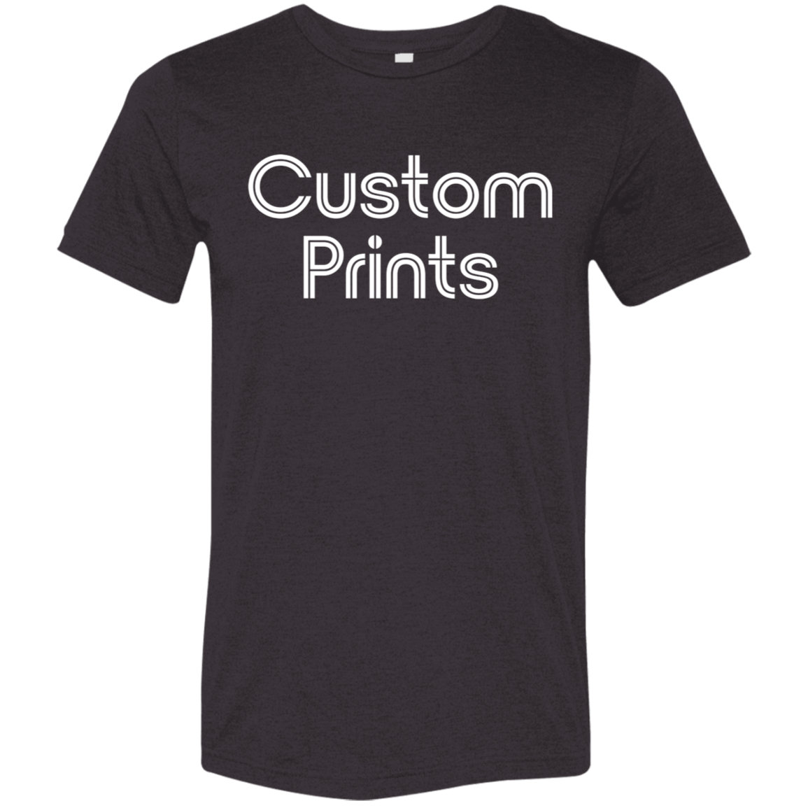 "Custom Prints" Tri-blend T-shirt | BetterSaid.co