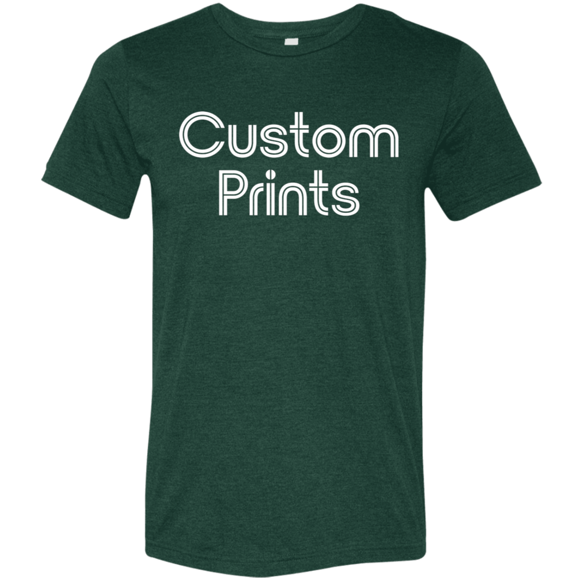 "Custom Prints" Tri-blend T-shirt | BetterSaid.co