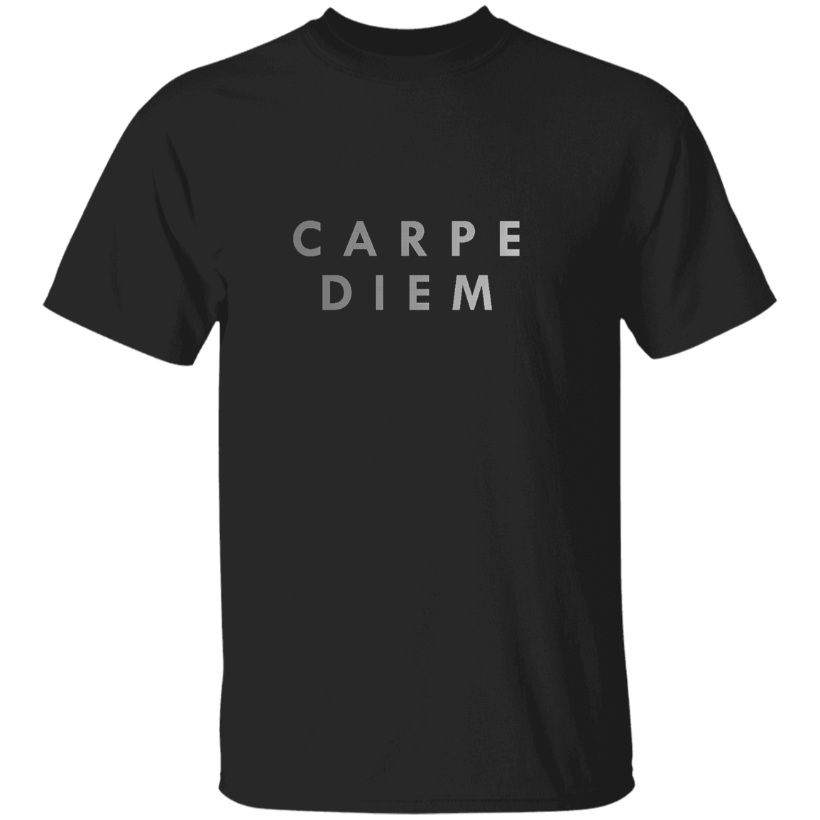 "Carpe diem." Mens T-shirt | BetterSaid.co