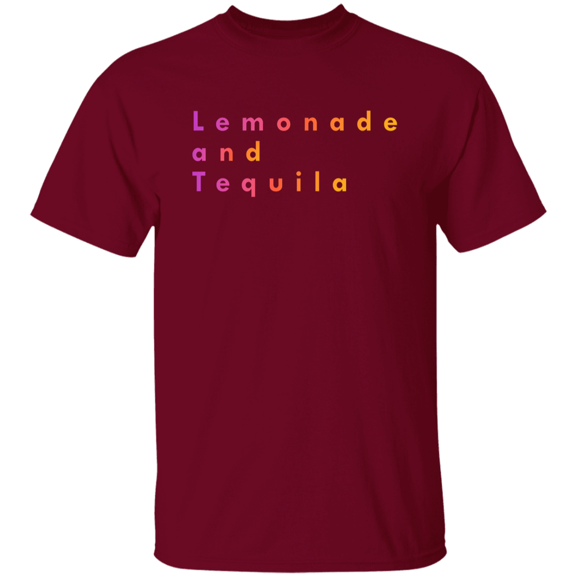 "Lemonade and Tequila" Mens T-shirt | BetterSaid.co