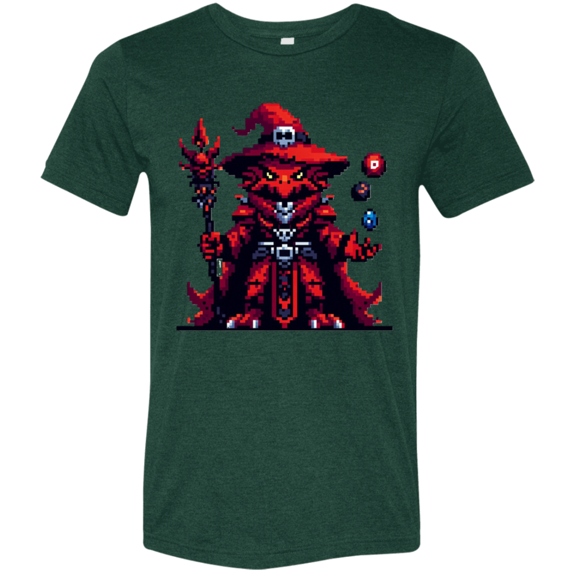 "Red Dragonborn" Tri-blend T-shirt | BetterSaid.co