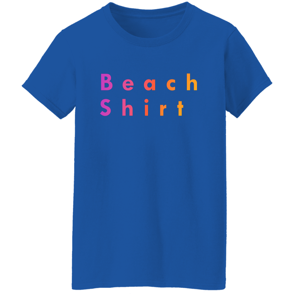 "Beach shirt" Womens T-shirt | BetterSaid.co