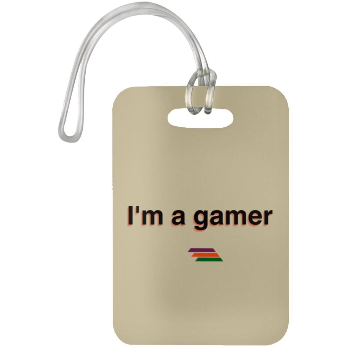"I'm a gamer" Luggage Bag Tag | BetterSaid.co