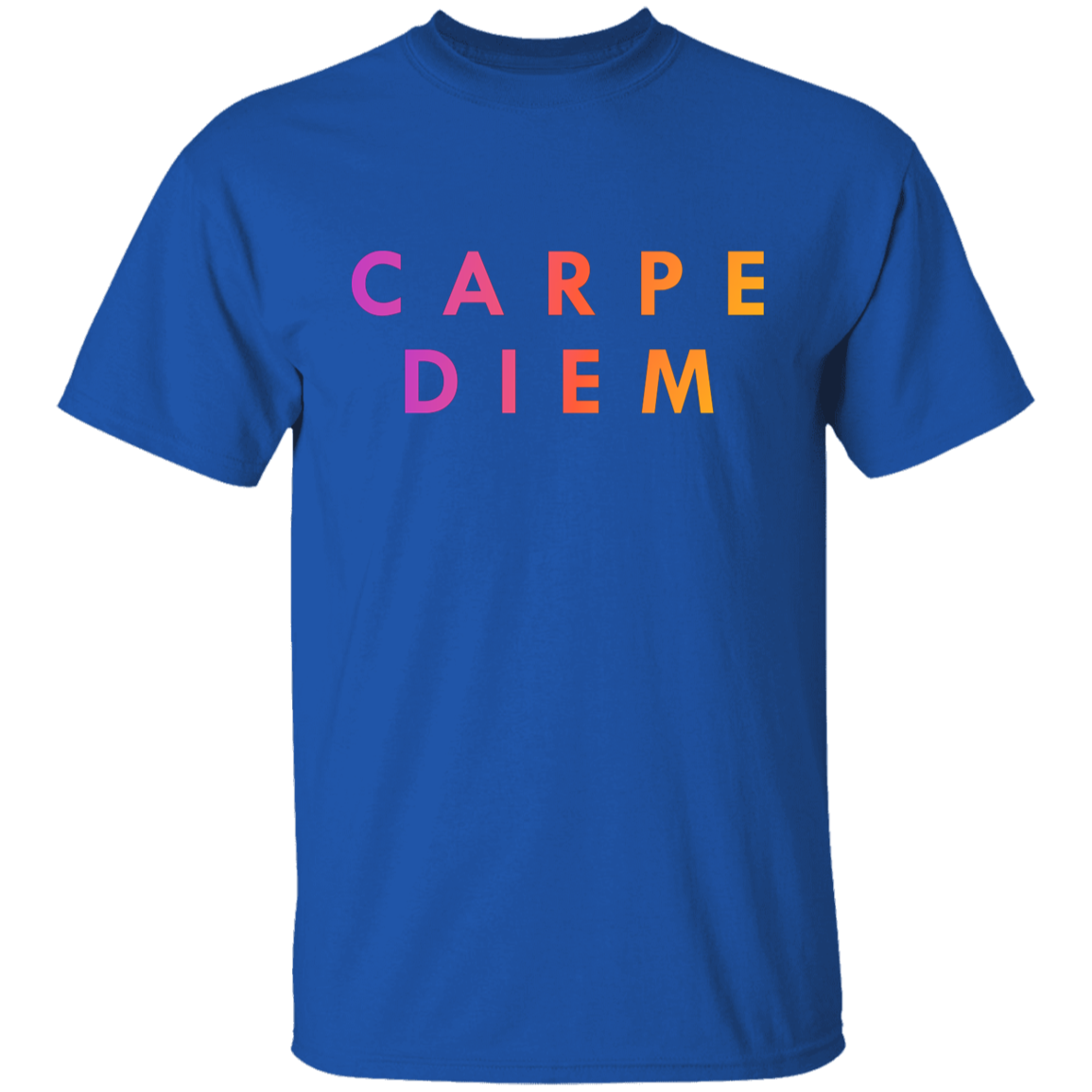 "Carpe diem." Kids Cotton T-shirt | BetterSaid.co
