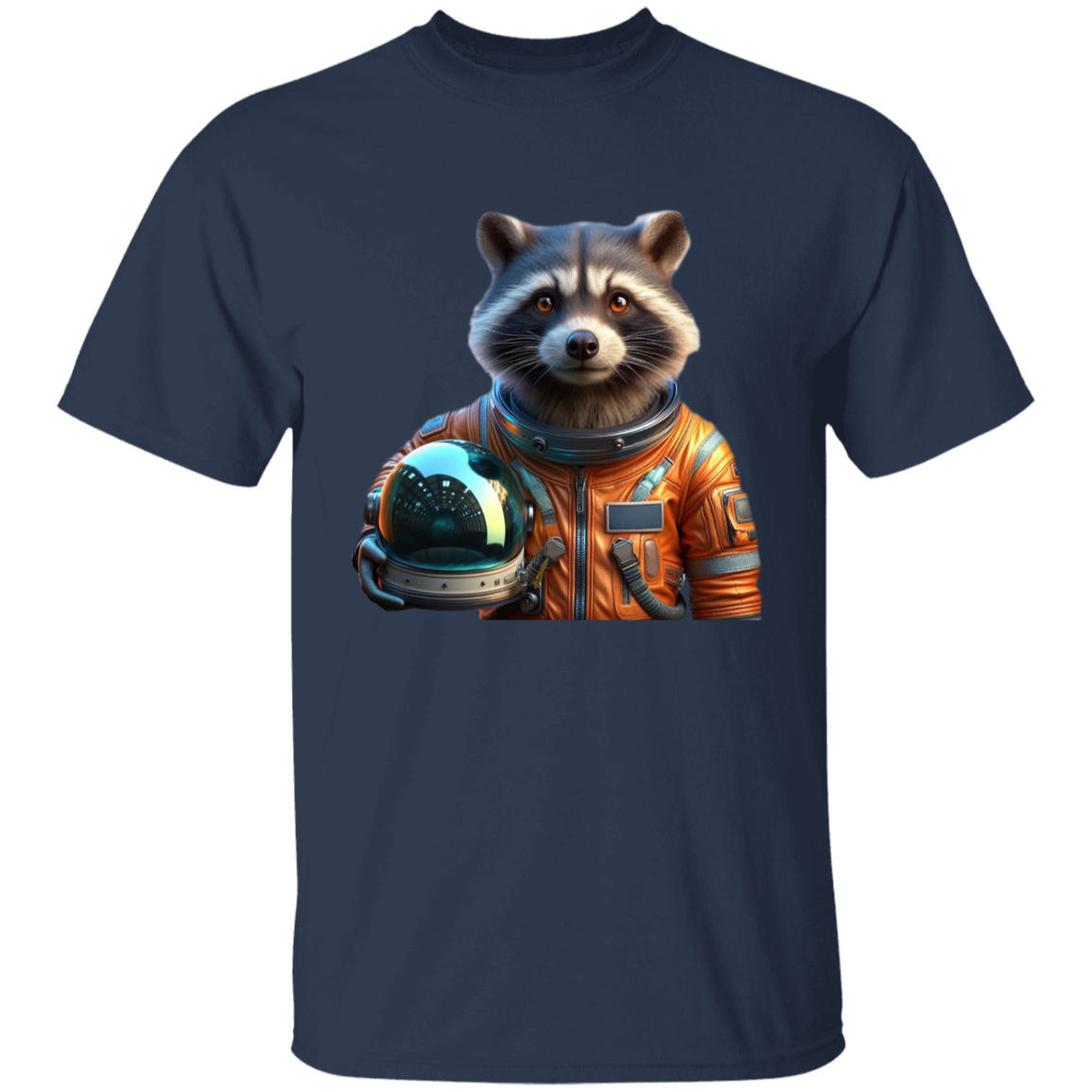 "Space Raccoon" Kids Cotton T-shirt | BetterSaid.co